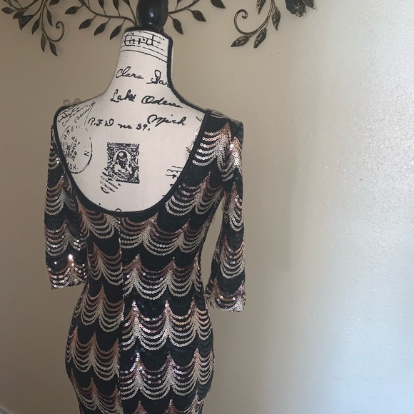 Bling body con dress - Picture 3 of 3